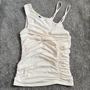 H&M Cream Double Strap Top